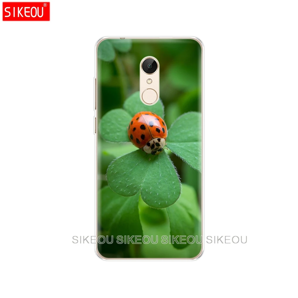 Силиконовый чехол для телефона Xiaomi redmi 5 4 1 1s 2 3 3s pro PLUS note 4X 4A 5A четыре листа Божья