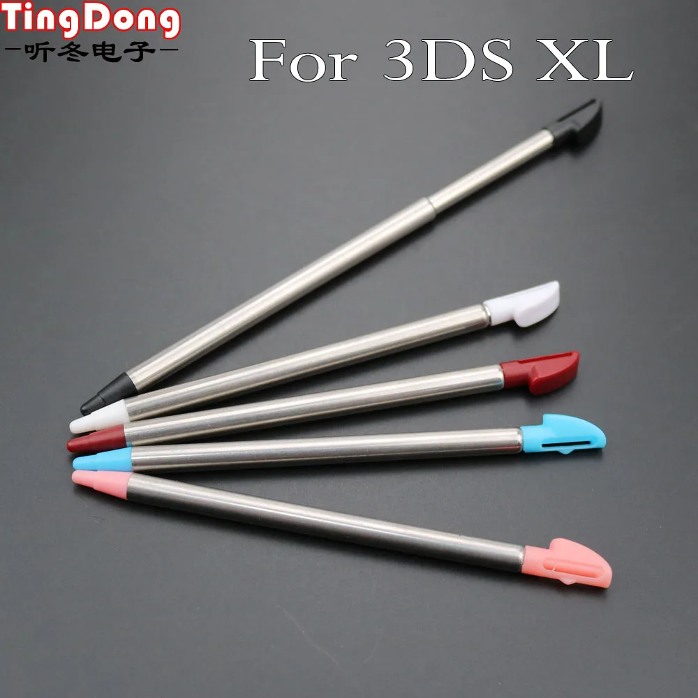 Металлический Выдвижной Стилус TingDong для сенсорного экрана Nintendo 3DSLL 3DS LL XL 100