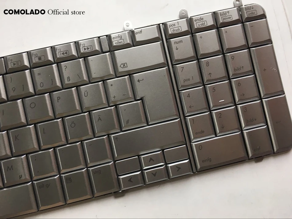 GR Germany Keyboard For HP DV7 DV7T DV7Z DV7-1000 DV7-1100 DV7-1200 DV7-1500 DV7T-1000 Series Silver Laptop Layout | Компьютеры и офис