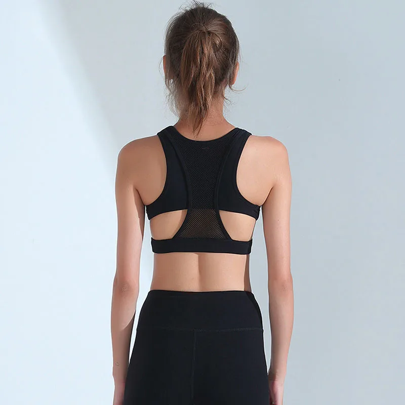 Для женщин Sports Active бюстгальтер Топ для занятий йогой бесшовные Беспроводной