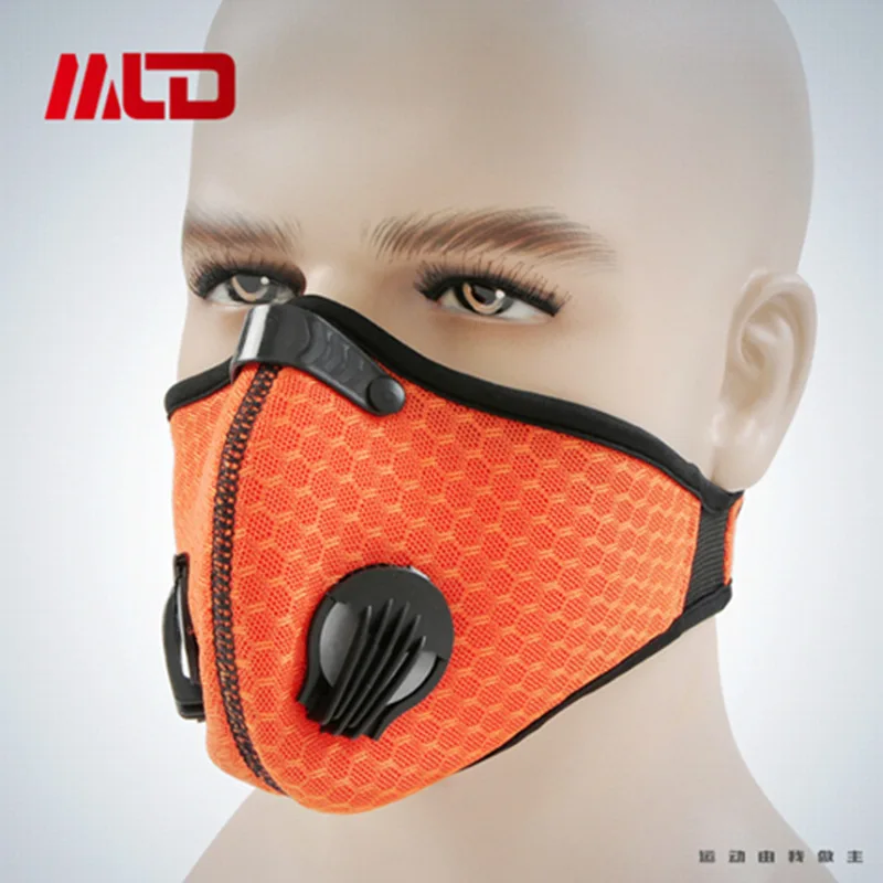 PM2.5 наружная маска для защиты лица велосипедная Пыленепроницаемая против смога