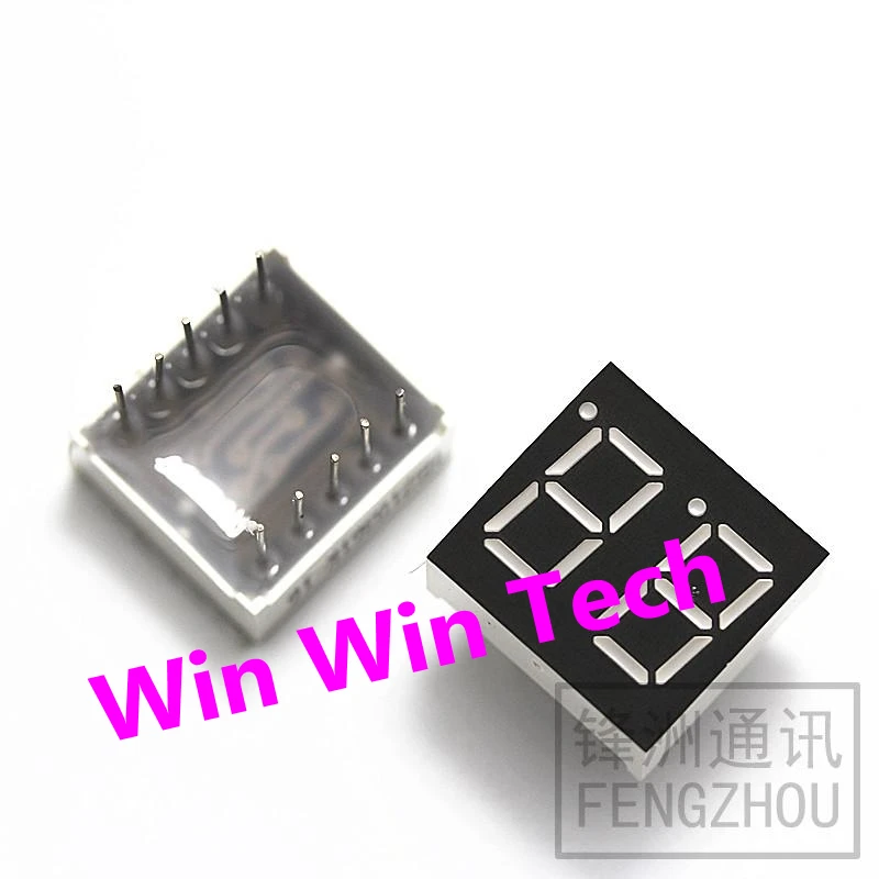 

100PCS A total of 2 0.36 inch red digital tube 3621BS HS210361K