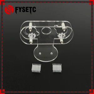Акриловый Кронштейн-держатель для камеры Raspberry Pi 3 с теплоотводом (не камерой), для камеры Pi 3 Model B Plus с ночным видением на 60130 градусов