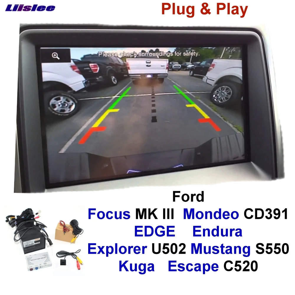 Liislee обратная камера интерфейс Резервное копирование оригинальный Monit для Ford Focus