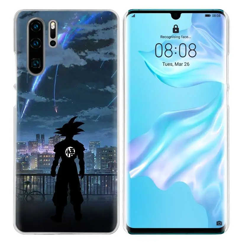 01 Чехол с Аниме Драконий жемчуг Z для huawei P20 P30 P Smart Nova 4 3i P10 P9 P8 mate 10 20 lite Pro Mini жесткий чехол для телефона из ПК - Цвет: 01