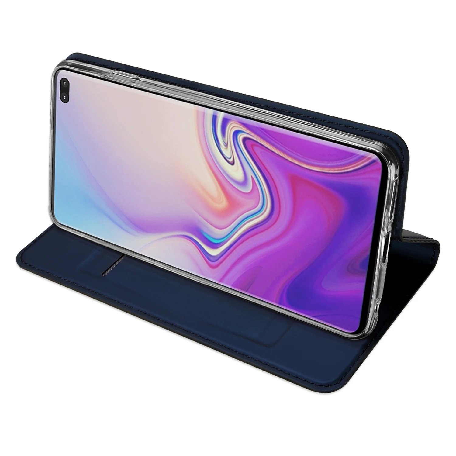 Роскошный Флип PU кожаный бумажник-книжка чехол для Samsung Galaxy S10 Plus + G975FD G975U G975N