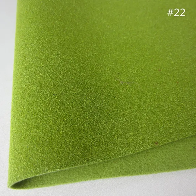 30 см х 134 см замша кожа ткань искусственная кожа ткань для DIY CN239 - Цвет: 22