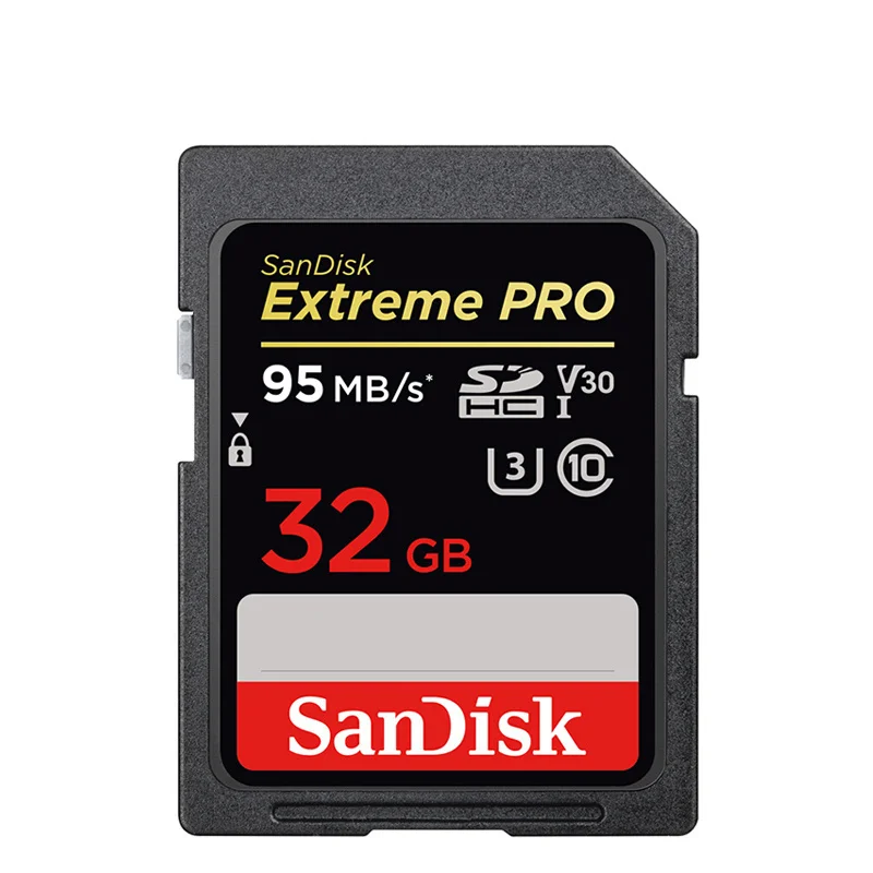 Двойной Флеш-накопитель SanDisk Extreme Pro SD карты 128 Гб 64 оперативной памяти 32