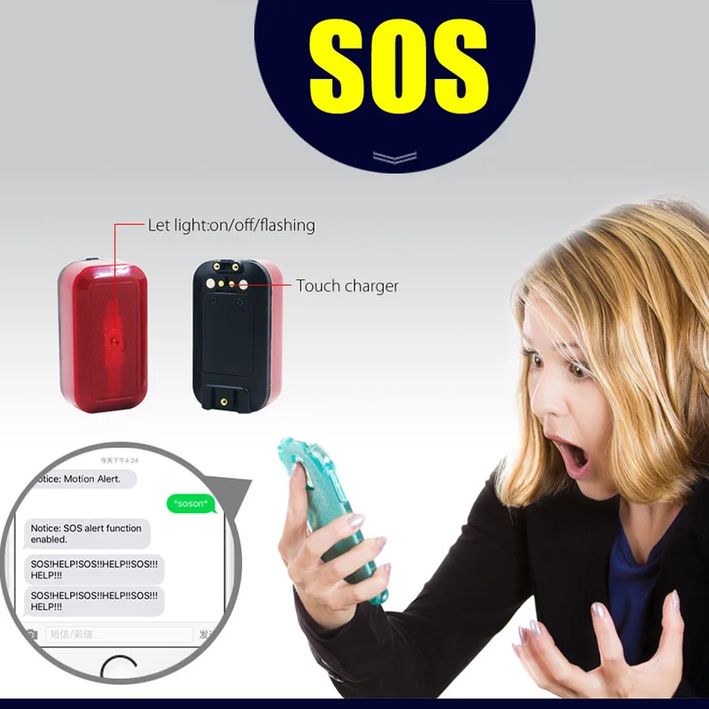 Водонепроницаемый мини GPS трекер для собак локатор поиска LBS SMS позиционирование