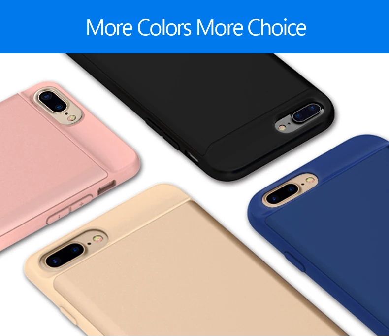

4.7 inch 2500mAh/5000Mah Battery Charger Case For iPhone 8 7 6S 6 Portable External Power Bank Charging Case For iPhone 6 6S 7 8