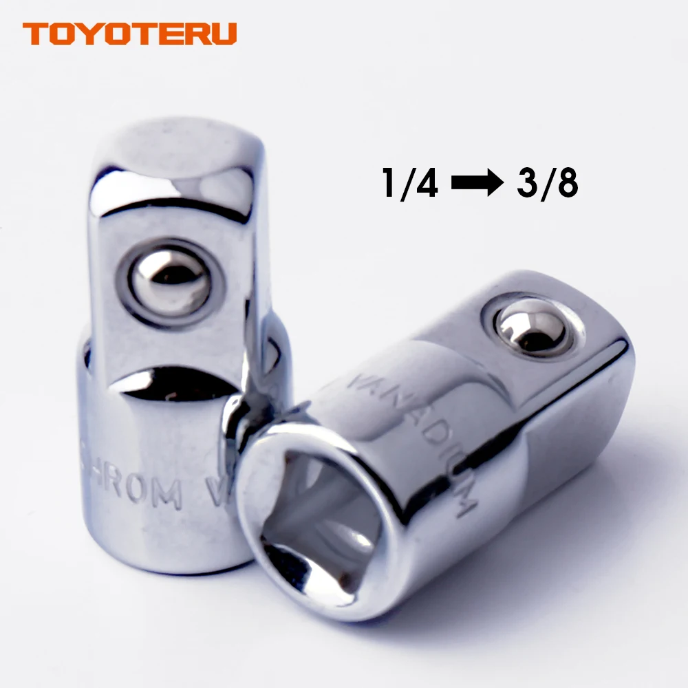 TOYOTERU 4 шт. 5 шт./компл. адаптер торцевого ключа переходник с трещоткой редуктор 1/4 3/8