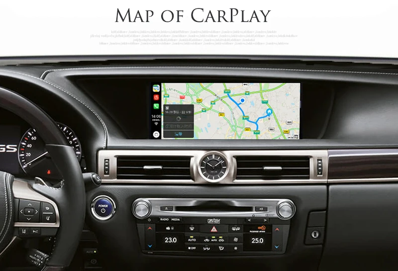 LiisLee Автомобильный мультимедийный DVD gps аудио Радио стерео для Lexus GS GS200t GS250 GS350 GS400 2011~ стиль навигации NAVI