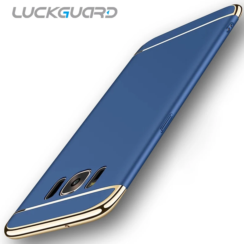 LuckGuard Мода Роскошный Чехол Для Samsung Galaxy S8 Плюс 3in1 Жесткий ПК Ультра Тонкий