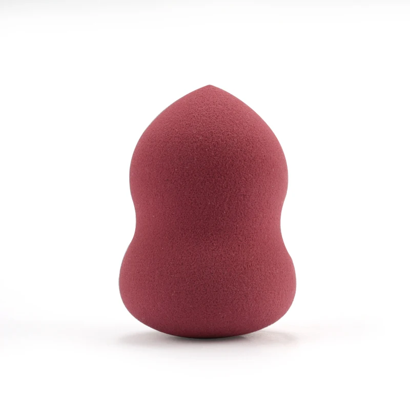 Dark red 20pcs gourd Губка для макияжа в форме капли воды, основа для макияжа, пуховка, консилер, пудра, гладкая косметическая губка для макияжа, инструмент - Цвет: Dark red 20pcs gourd