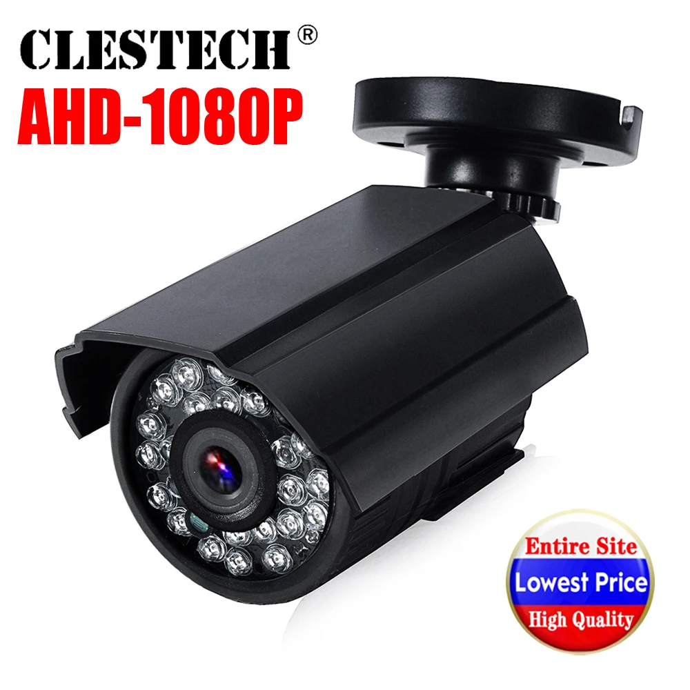 Sony Imx323 Full AHD CCTV мини камера 720 P/960 P/1080 P HD цифровой 2MP водонепроницаемый ip66 Открытый инфракрасный ночное видение с кронштейном