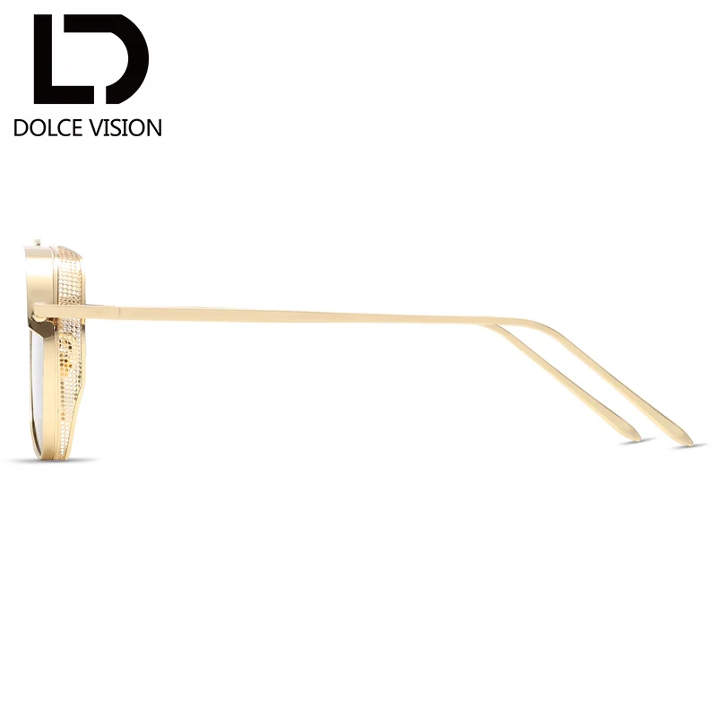 Мужские и женские солнцезащитные очки в оправе из сплава dolce&vision роскошные