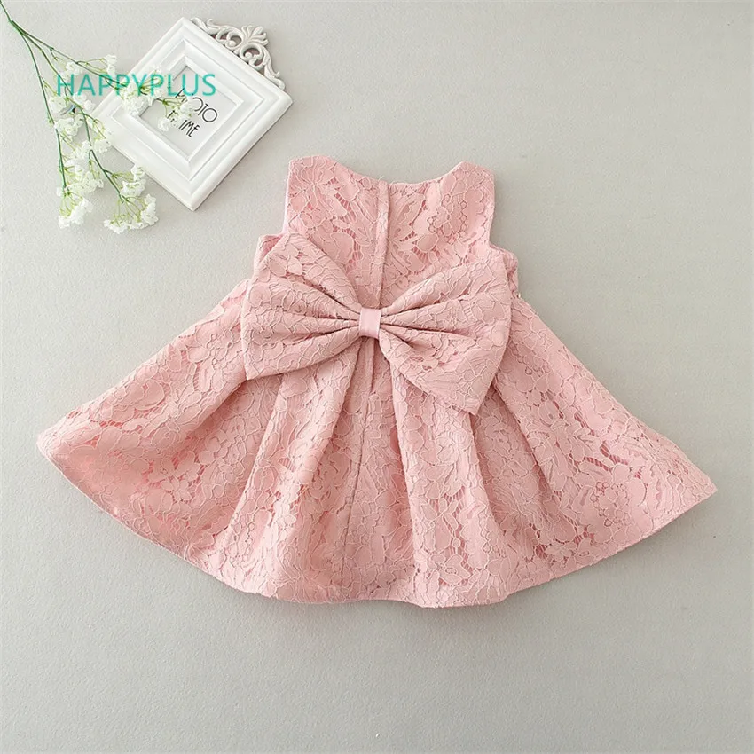 HAPPYPLUS Lace Elegant Baby Dresses Girl Newborn First Birthday Dress for Girls 2 Year Outfits Baptism Babies Princess |