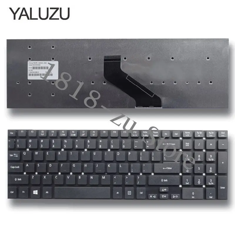 YALUZU английская Клавиатура США без рамки для Acer Aspire ES1 512 C88M|Клавиатуры замены| |