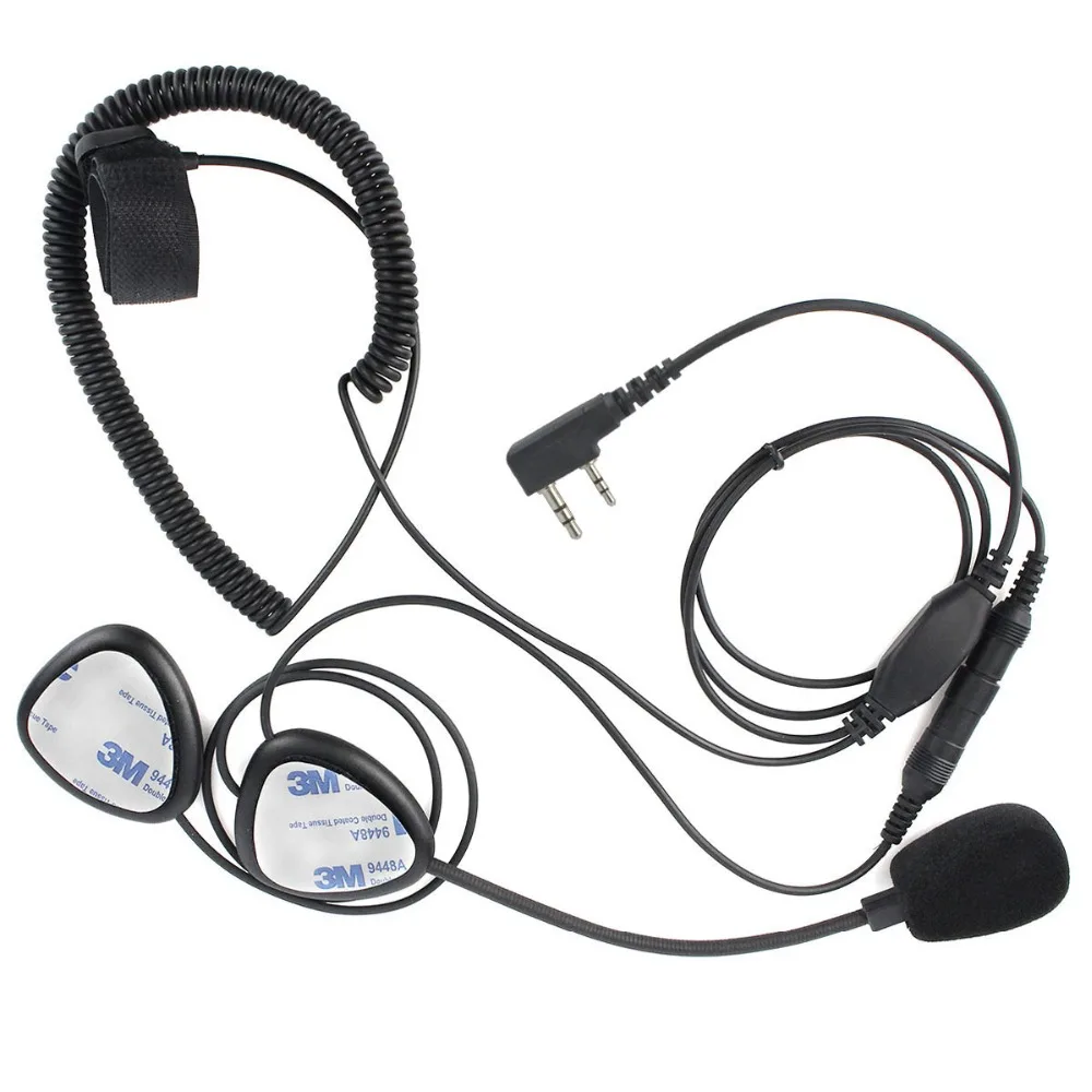 Обновленная гарнитура PTT для мотоциклетного шлема микрофон KENWOOD TYT BAOFENG UV 5R RETEVIS H777