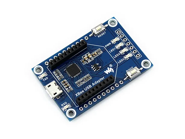 Модуль Waveshare XBee USB Адаптер UART Связи Плата Поддерживает Подключение к Настройки |