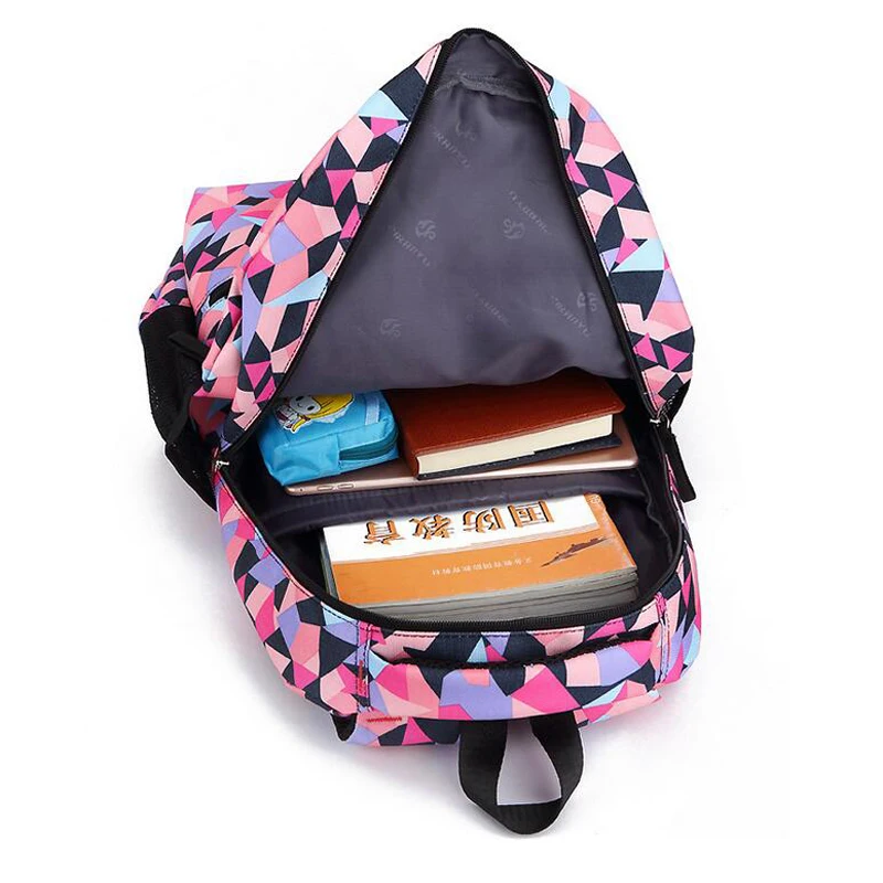 Рюкзак для девочек водонепроницаемый легкий с принтом|kids backpack|girls kids backpackmochila