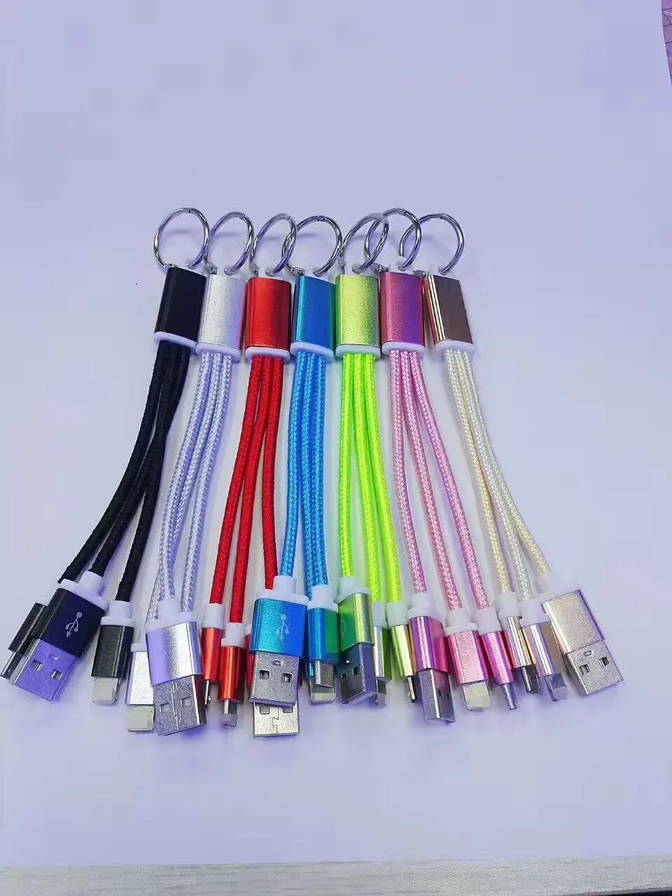 10 шт. 3 в 1 USB зарядный кабель для iPhone X 5 6 7 8 Android Micro Type C Samsung Xiaomi Мобильный телефон