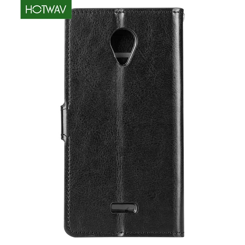 HOTWAV флип бумажник PU Чехлы для мангала Wiko Фредди Стенд с держателями карт 5 дюймов
