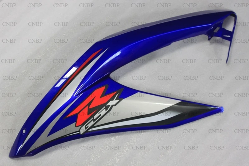 GSXR 600 2008 2010 K8 Пластиковые обтекатели GSX R 08 09 обтекатель для мотоцикла R750 сине белый