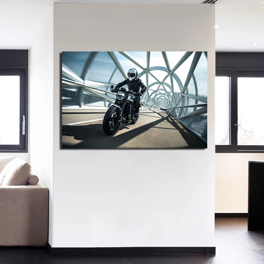 Husqvarna Vitpilen 701 плакат мотоцикл настенные картины рамка сделай сам Картина на