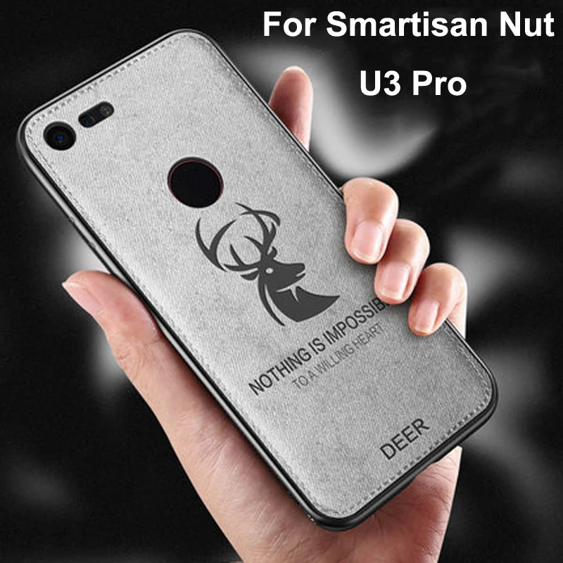 Чехол для Smartisan Nut U3 Pro из хлопковой ткани Мягкая силиконовая задняя крышка U3Pro U | Бамперы -32964983010