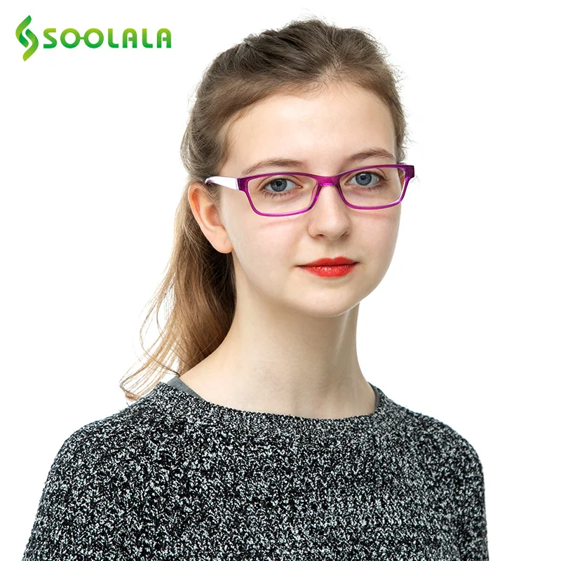 Мужские и женские очки для чтения SOOLALA пружинный светильник с петлями