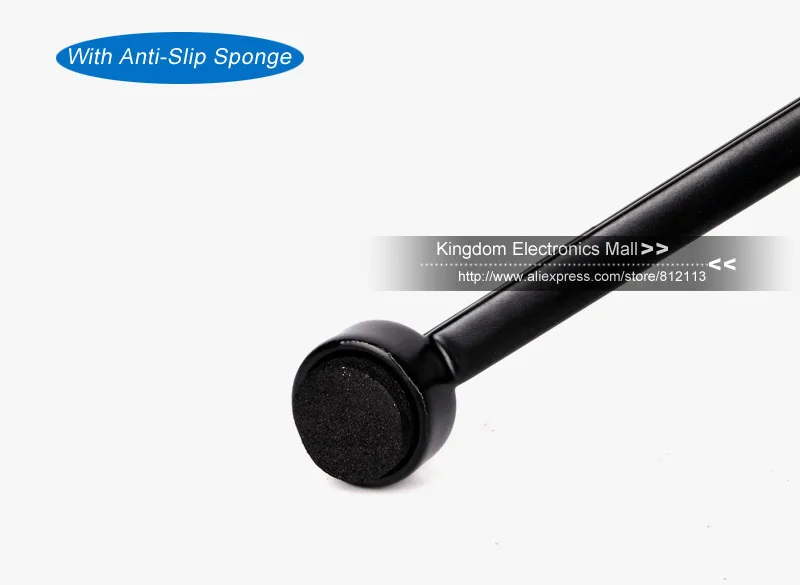 Профессиональный Металлический регулируемый складной настольный держатель для