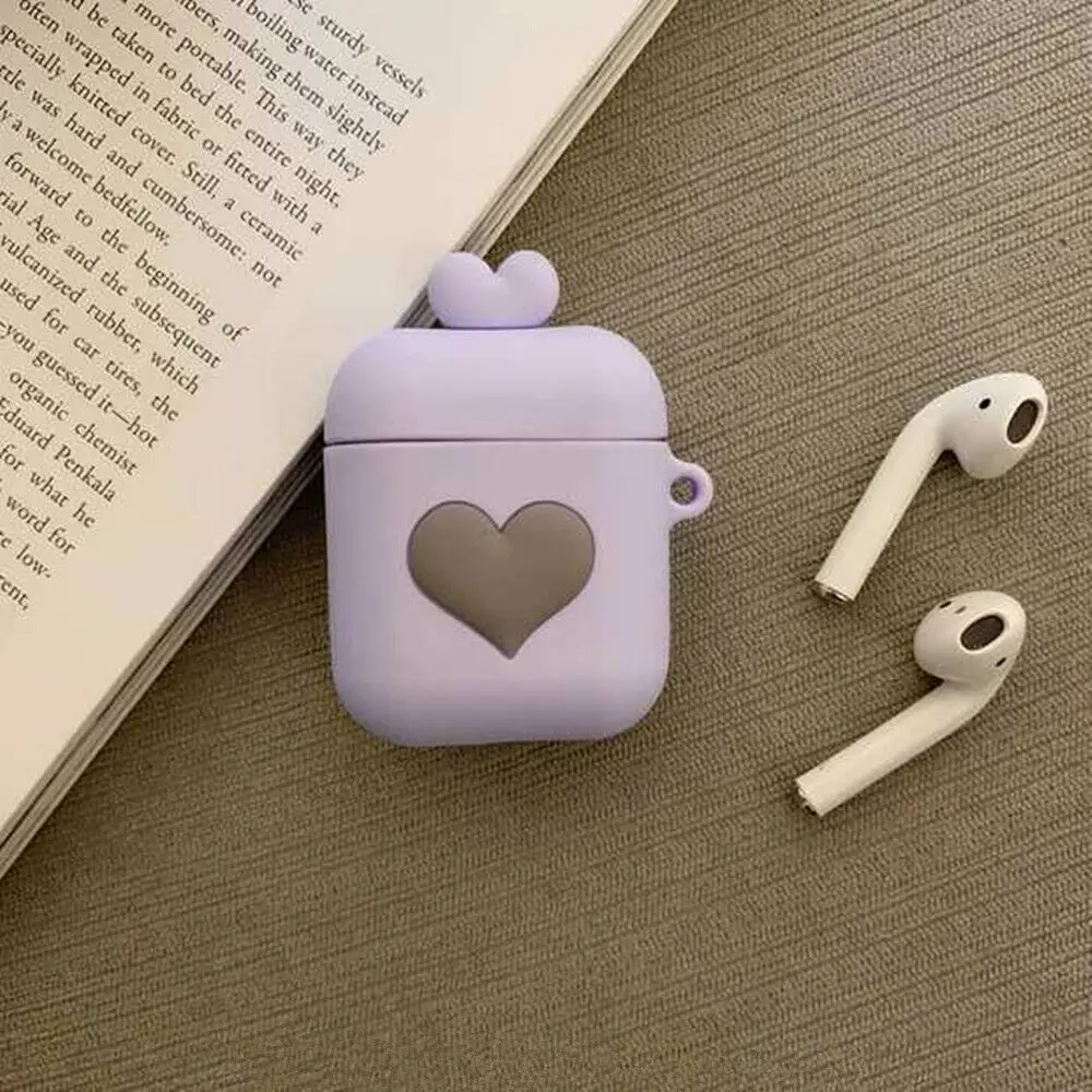 11 For Apple AirPods Silicone Charging Headphones Cases 3D Cartoon Wireless Bluetooth Earphone Case For Airpods Protective Cover - Цвет: 11