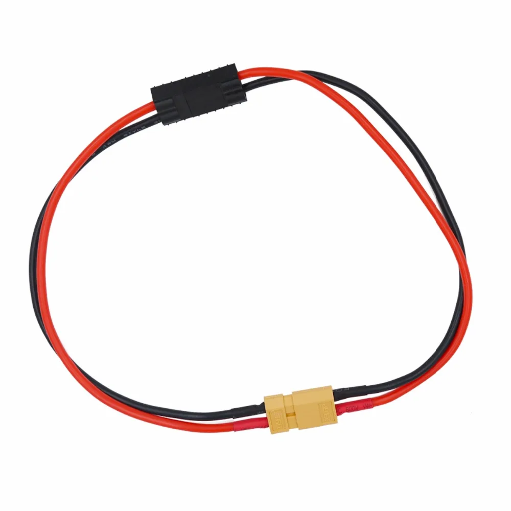 5 пара/лот XT60 гнездовой разъем к адаптеру 14AWG силиконовый соединительный провод