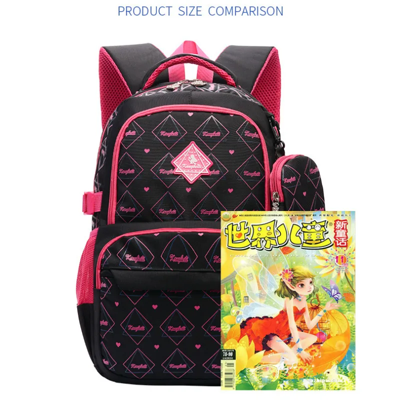 2019 New Suitable for 1-9 Grade School Backpacks Teen Girls 3 Size Large Capacity Travel Kids Backpack Children Chool Bags | Багаж и сумки