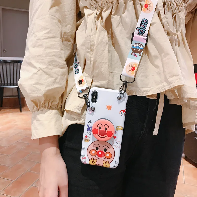 3 шт для iPhone XS Max мультфильм Anpanman чехол милый мягкий задний Чехол 8plus XR X 7 7plus 6S 6P +