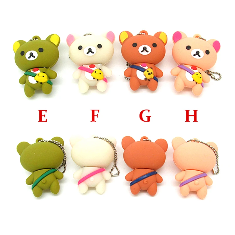 Одежда от бренда Rilakkuma Медведь флэш накопитель usb памяти флешки ручка drive personalizado