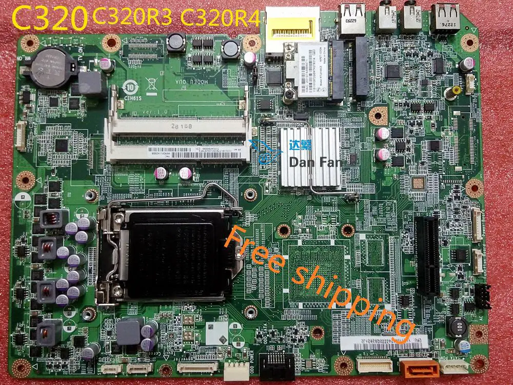 

Для Lenovo C320 C320R3 C320R4 материнская плата AIO CIH61S LGA1155 материнская плата 100% протестированная полностью