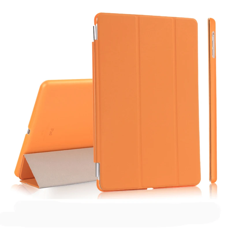 Dividi для нового iPad 9.7 a1822 a1823 Смарт чехол из искусственной кожи+ Ultra Slim Light Вес ПК Назад обложка Авто Wake/Sleep