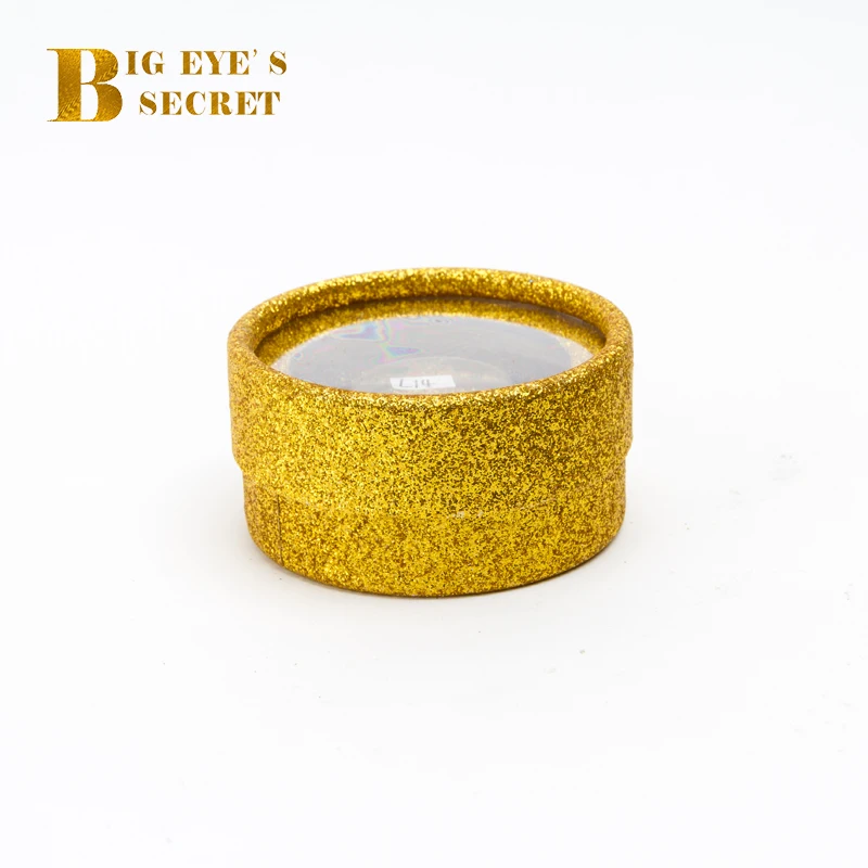 Big eye's secret 5 шт оптом, блестящие круглые накладные ресницы упаковочные коробки Поддельные 3d накладные ресницы из норки чехол пустой