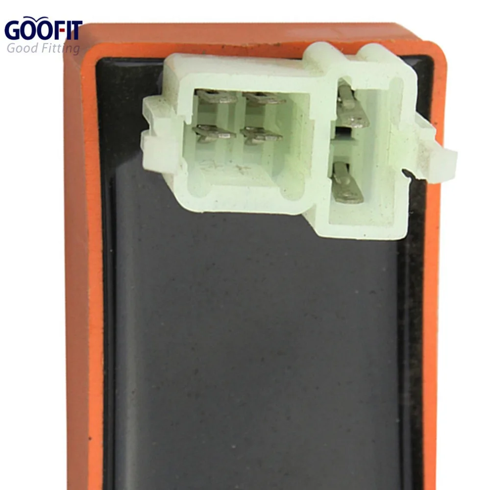 GOOFIT мотоцикл AC 6Pin CDI блок для GY6 50cc 60cc 80cc 125cc 150cc ATV Go Kart мопед и скутер H048 016|cdi box|cdi
