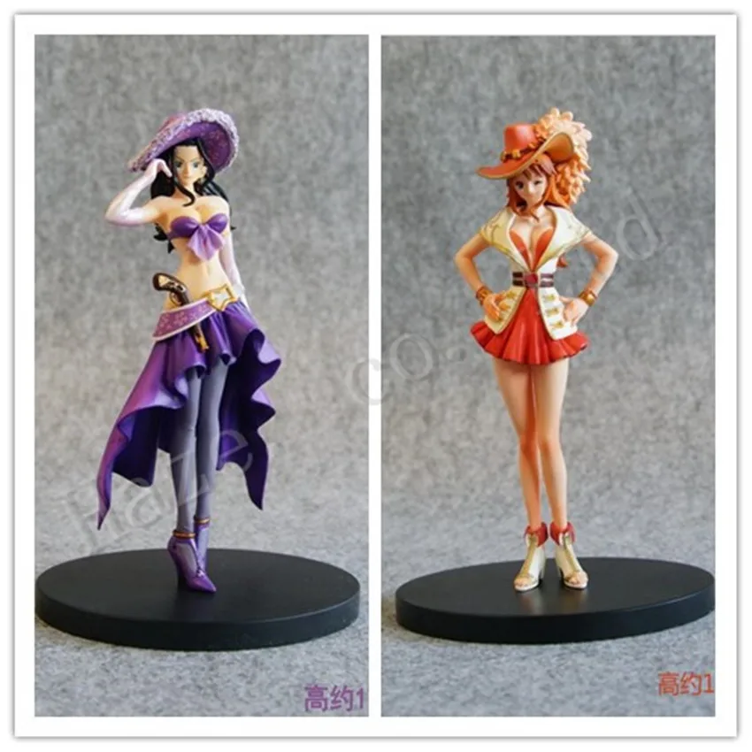 2 шт цельный нами и Робин пвх новая коробка полная фигурка игрушка|figure toy|one piece