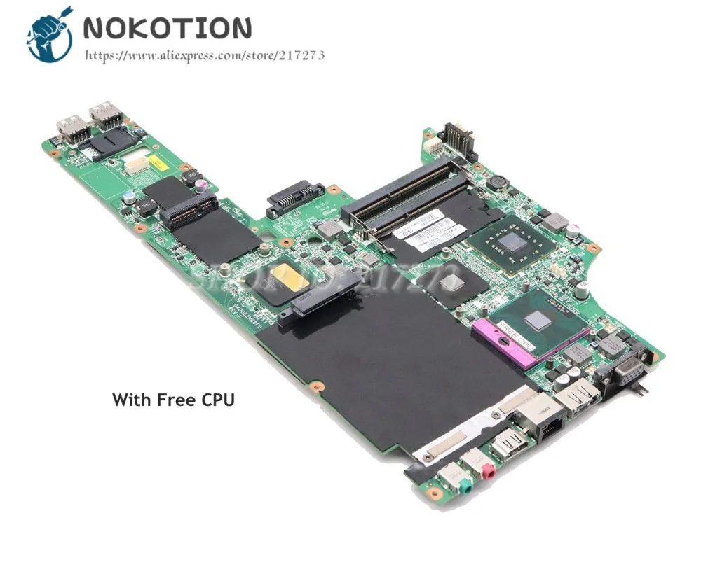 

Материнская плата NOKOTION 42W8268 DAOGC2MB8F0 для ноутбука Lenovo L410 SL410 SL410k, материнская плата PM45 ATI graphics DDR3, бесплатный процессор