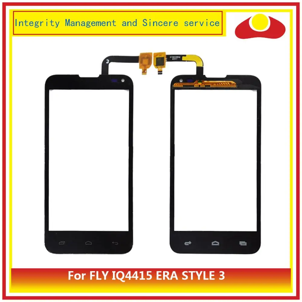 Оригинальный Для FLY IQ4415 ERA STYLE 3 дигитайзер сенсорная панель Внешний стеклянный