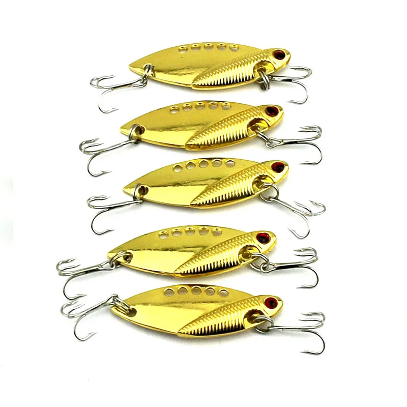 

1pcs 5cm 11g hard metal vib fishing lures wobbler pike carp trout perch catfish blade fishing baits pesca fishing tackles