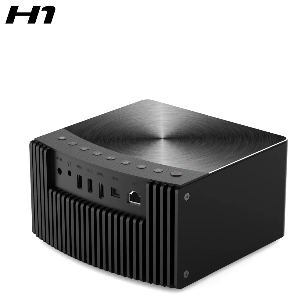 Новый ViviBright H1 DLP проектор высокой яркости Android 5 1 1280*800P HD Домашний кинотеатр
