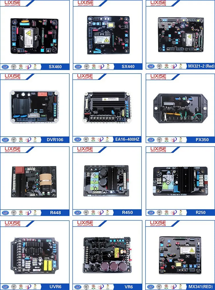 SX460 Lixise автоматический регулятор напряжения avr для дизель-генератор