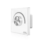 Новая Светодиодная лента диммер постоянного тока, 12-24 В, вход 4 а * 3 канала, 12 А, выход одной строки затемнения, настенная ручная поворотная ручка, светодиодный диммер T1-K