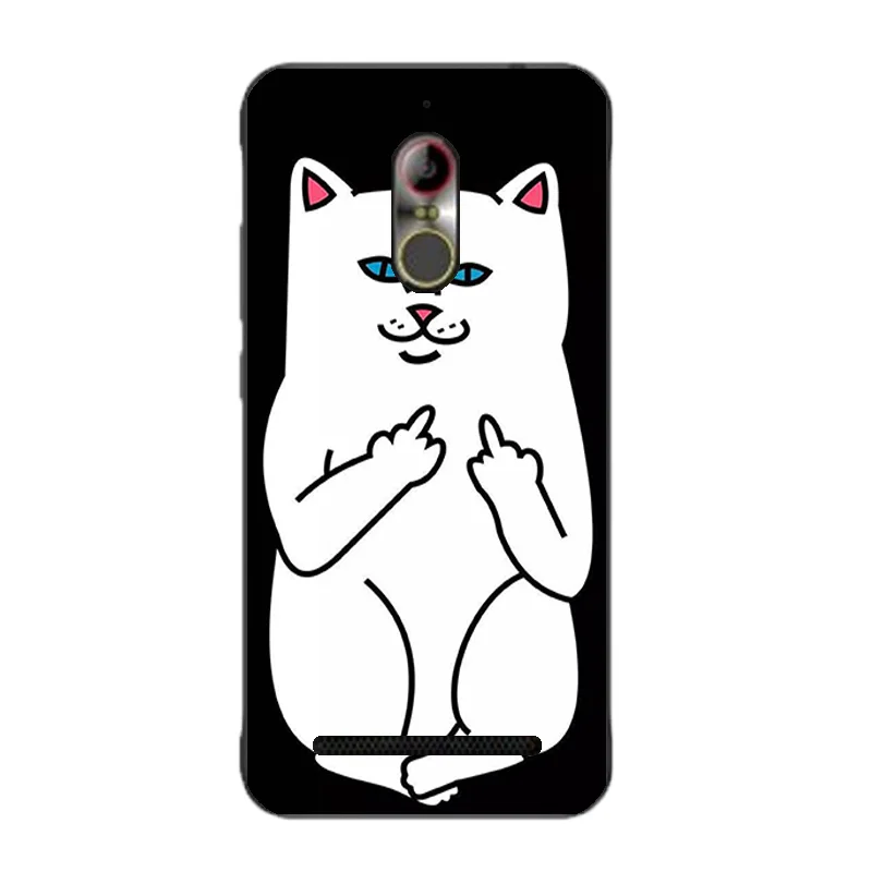 DIY Photo For ZTE Nubia N1 / Lite Cover Blade V7 Phone Case N2 Soft TPU Finger Cat Printing Coque |