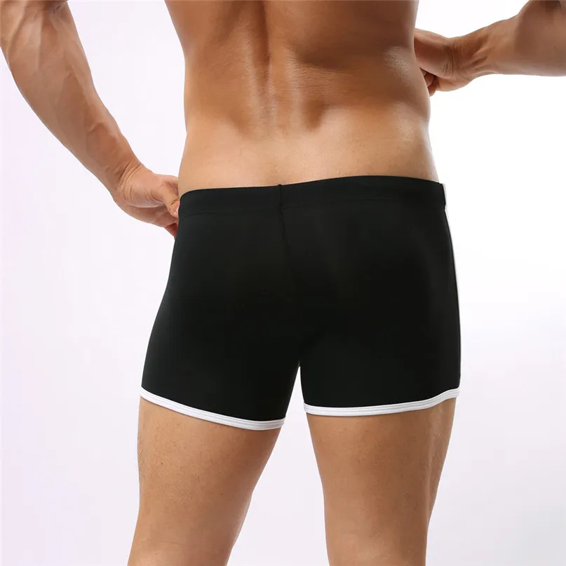Мужские сексуальные трусы Briefs, одежда для плавания, шорты для бега, Пляжное нижнее белье, трусы для плавания, Спортивная быстросохнущая одежда для плавания, Новинка#2J19